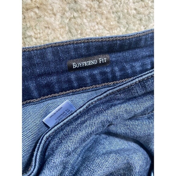 Judy Blue 20W Denim Boyfriend Fit Distressed Jeans Women's - Picture 3 of 9